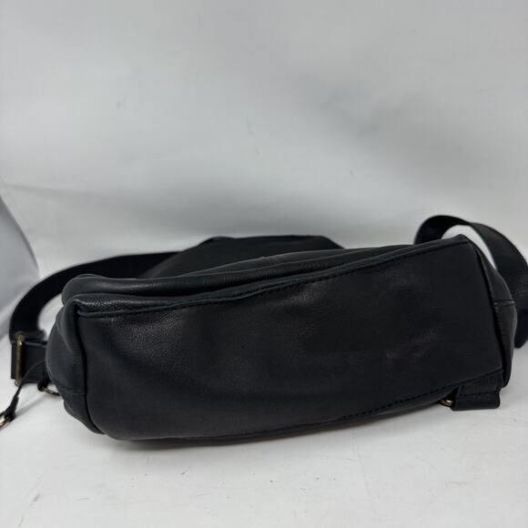 American Leather Co Black Cleveland Midsize Backpack main image 6